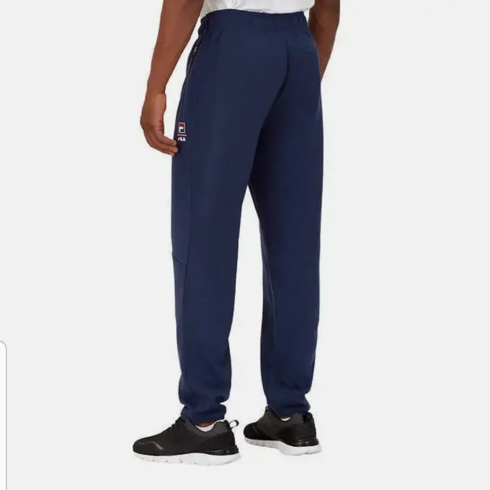 Fila Men's Active Gym Track Pants Sweatpant Blue Navy Peacoat XLarge NWT - Picture 2 of 7